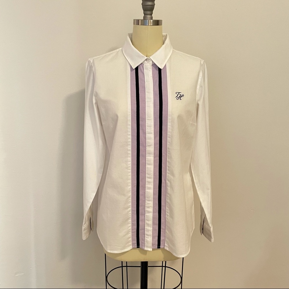 Tommy Hilfiger Bowling Shirt with Embroidery
